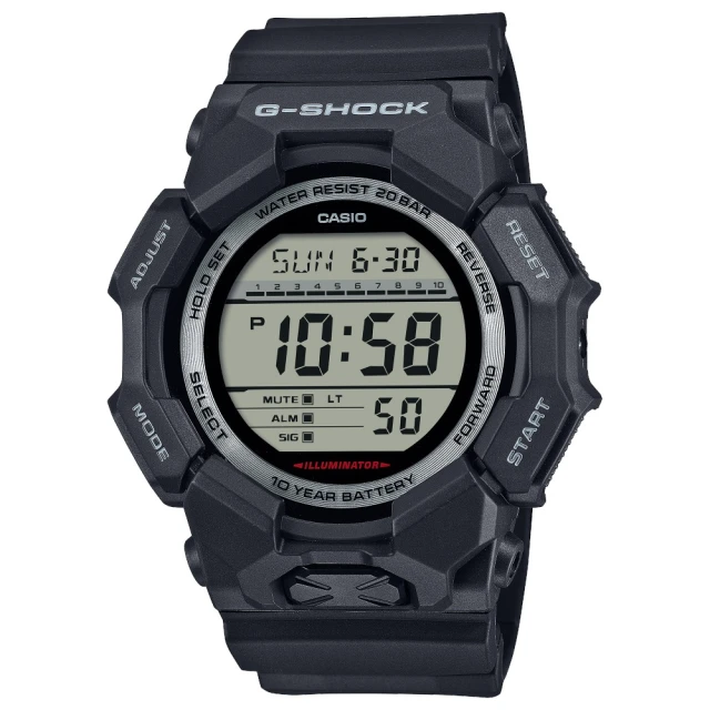 CASIO 卡西歐 G-SHOCK酷炫電子錶(GD-010-1)