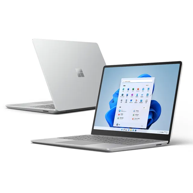 【Microsoft 微軟】12.4吋i5輕薄觸控筆電-白金、冰藍/平行輸入(Surface Laptop Go2/i5-1135G7/8G/128G/W11)