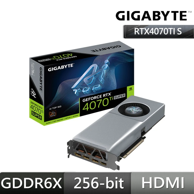 GIGABYTE 技嘉 RTX4070Ti SUPER AI TOP 16G 顯示卡