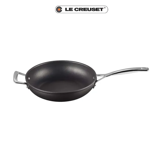 【Le Creuset】超完美不沾鍋系列-單柄單耳煎鍋26cm