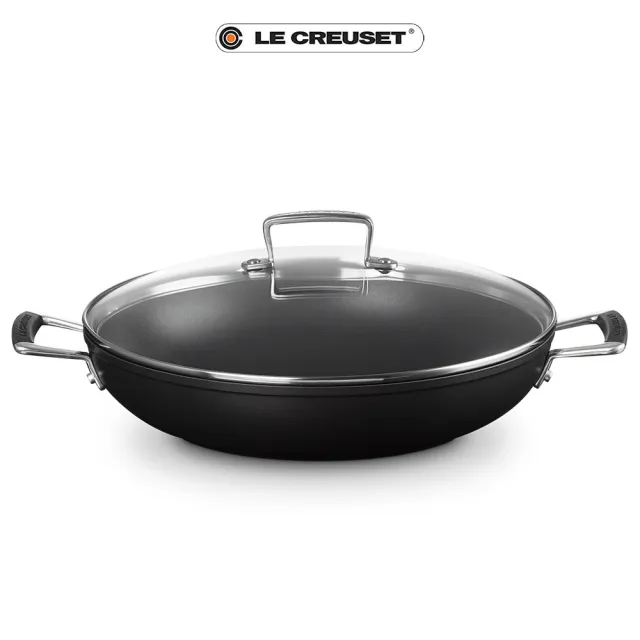 【Le Creuset】TNS 雙耳煎鍋-附蓋30cm