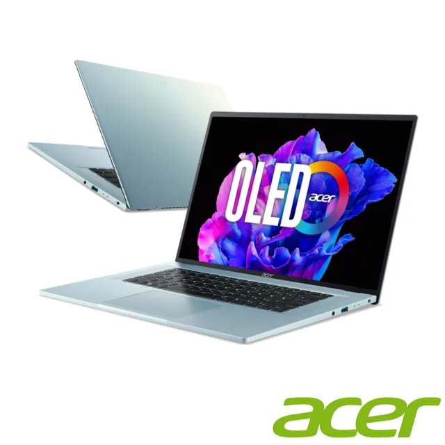 【Acer 宏碁】全新拆封品★16吋R5 OLED輕薄筆電(Swift Edge/SFE16-42-R07Q/R5-7535U/16G/512G SSD/W11)