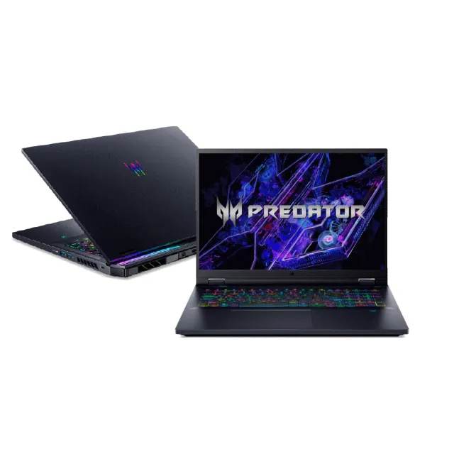 【Acer 宏碁】全新拆封品★18吋14代i9 RTX4090電競筆電(Predator/PH18-72-961M/i9-14900HX/32G/1TB/W11)