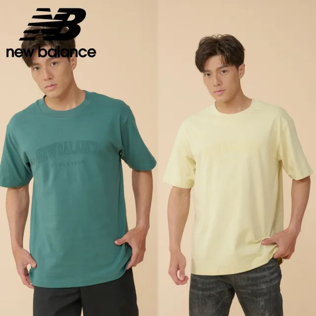 【NEW BALANCE】NB 鋼印LOGO短T_男性_MT43502HEB_MT43502NUS_MT43502PAM(美版 版型偏大)
