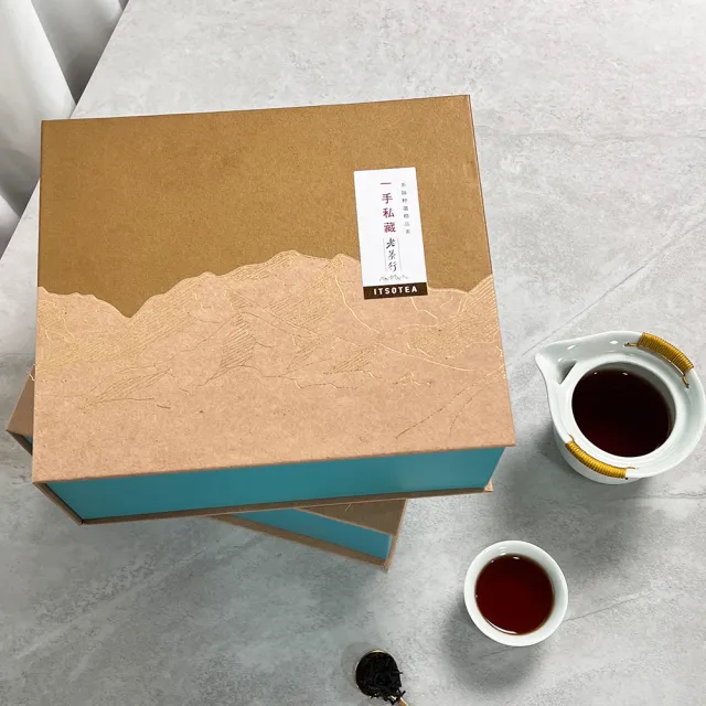 【一手私藏世界紅茶】台灣茶禮盒｜一手蜜香紅茶-茶葉100公克X2罐/盒(紅茶不真空)