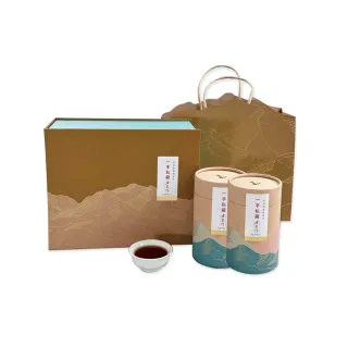 【一手私藏世界紅茶】台灣茶禮盒｜台灣魚池十八號紅茶-茶葉75公克X2罐/盒(紅茶不真空)