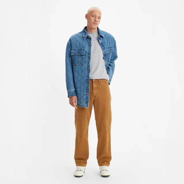 【LEVIS 官方旗艦】LEVIS Workwear工裝系列男款568STAYLOOSE寬鬆工裝褲 熱賣單品 55849-0034