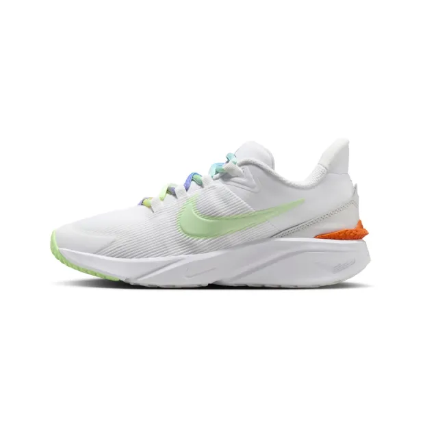 【NIKE 耐吉】STAR RUNNER 4 NN SE GS  大童鞋 女鞋 休閒鞋 慢跑鞋 白色(FN4979100)