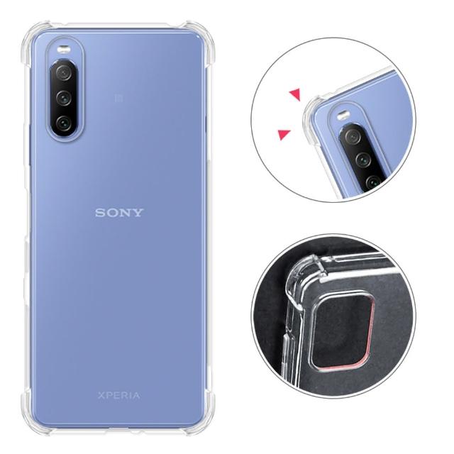 【RedMoon】SONY Xperia 10 IV / 10 III 耐衝擊四角防護TPU手機軟殼(XP10III)