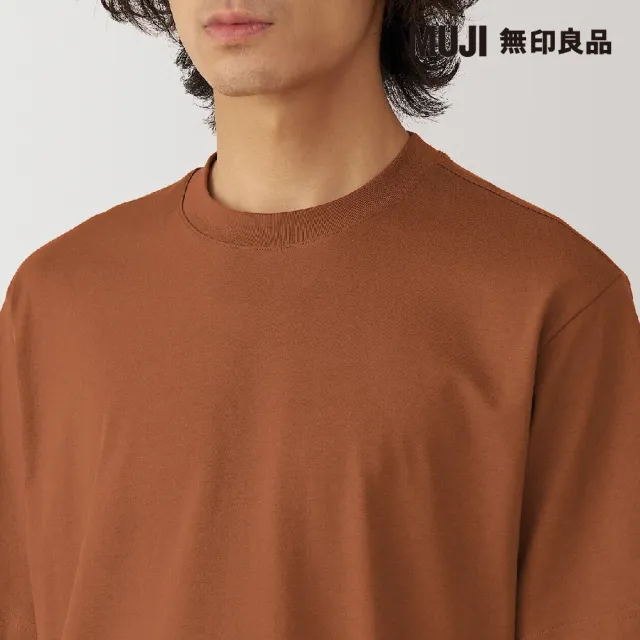 【MUJI 無印良品】男天竺圓領短袖T恤(共10色)