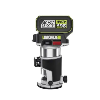 【WORX 威克士】20V 無刷鋰電修邊機 雙4.0電池(WU560.1)