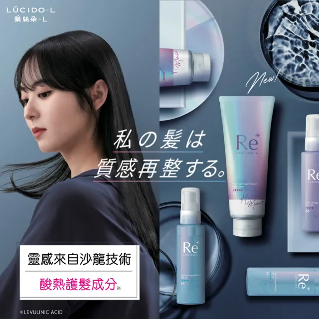 【LUCIDO-L 樂絲朵-L】酸熱瞬活護髮膜200g(夏多內葡萄香、居家沙龍)