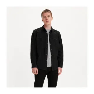 【LEVIS 官方旗艦】男款 BARSTOW WESTERN長袖丹寧牛仔襯衫 人氣新品 85744-0002