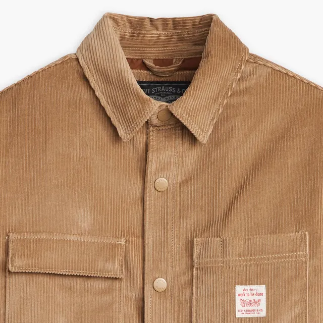 【LEVIS】Workwear工裝系列 男款 工裝燈芯絨外套 / 襯衫 上衣 熱賣單品 A8582-0001
