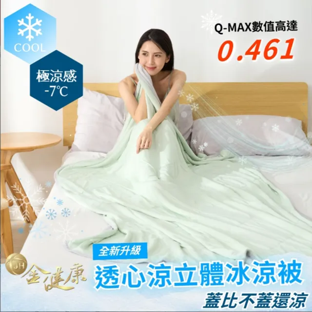 【金健康】透心涼立體冰涼被(第二代夏季必備會呼吸冰涼被)