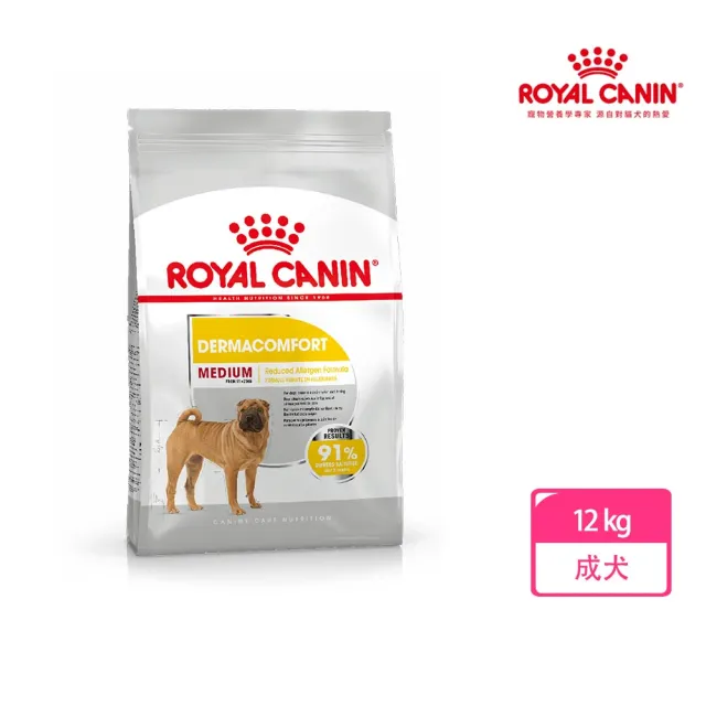 【ROYAL 法國皇家】皮膚保健中型成犬乾糧 DMM 12KG(狗乾糧 狗飼料)