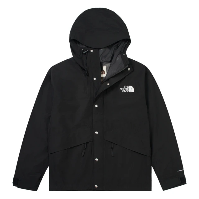 The North Face TNF 北臉 連帽衝鋒外套M RETRO 1986 FUTURELIGHT MOUNTAIN JACKET 男 黑(NF0A8AKJJK3)