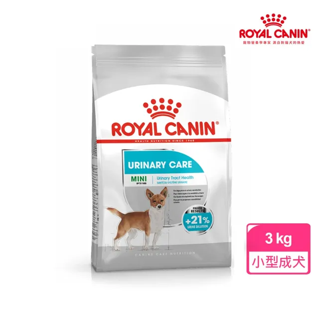 【ROYAL 法國皇家】泌尿道保健小型成犬 UMN 3KG(小顆粒 狗乾糧 狗飼料)