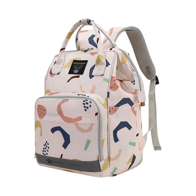 【EZlife】輕便多功能大容量母嬰雙肩包(媽媽包 後背包)