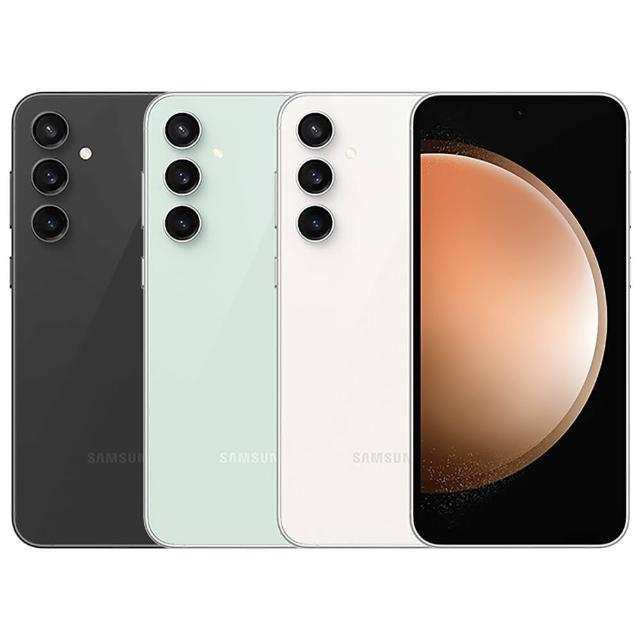 SAMSUNG三星 Galaxy S23 FE 旗艦級5G智慧型手機，搭載6.4吋Dynamic AMOLED 2X螢幕與八核心Snapdragon 8 Gen 1處理器，提供流暢效能與頂級影像體驗。5000萬畫素主鏡頭捕捉專業級照片，前置1000萬畫素自拍鏡頭完美呈現。內建256GB儲存空間、4500mAh電池支援長效續航，支援雙卡雙待及藍芽連線。輕巧209g機身厚度僅8.2mm，顏色選擇奶油白、黑曜灰、薄荷綠，標準配備C to C充電線與卡針，適合追求高效能的您！NCC認證碼CCAH235G0190T1。