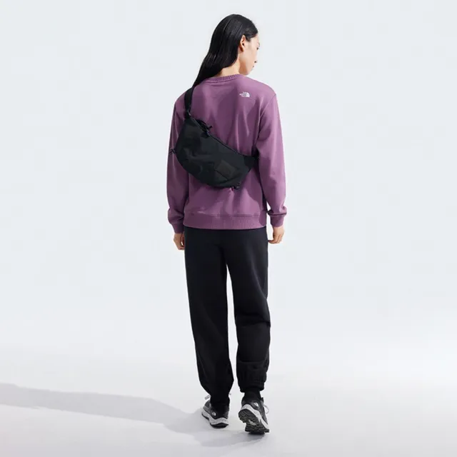 【The North Face】TNF 北臉 休閒 復古休閒單肩包 W NEVER STOP CROSSBODY 男 女 黑色(NF0A81DS4H0)