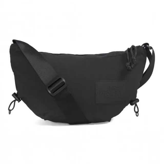 【The North Face】TNF 北臉 休閒 復古休閒單肩包 W NEVER STOP CROSSBODY 男 女 黑色(NF0A81DS4H0)
