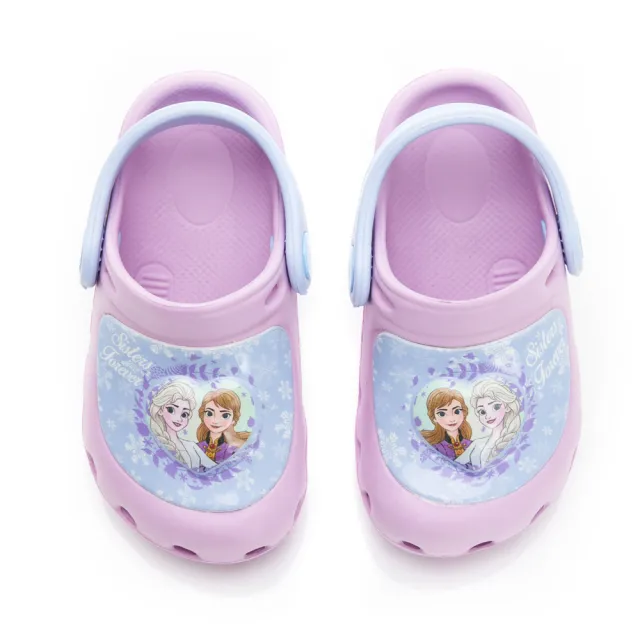 【Disney 迪士尼】冰雪奇緣 童鞋 電燈園丁鞋/穿脫方便 輕量 防水 台灣製 紫(FNKG41407)