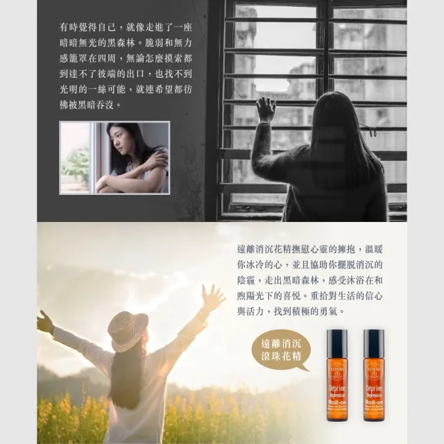 【Les Fleurs de Bach巴赫花精】遠離鬱卒滾珠花精10ml
