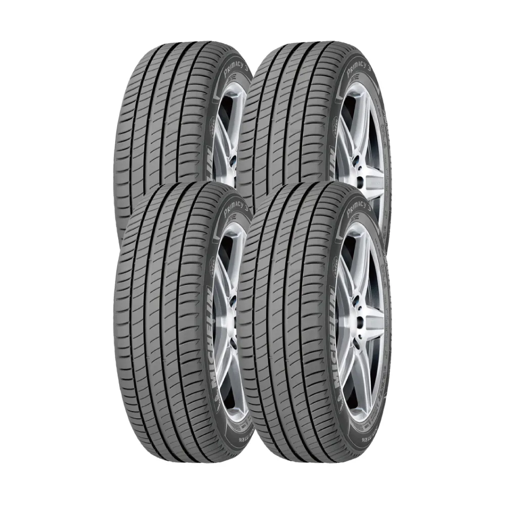 【Michelin 米其林】PRIMACY 3 ZP 失壓續跑輪胎_四入組_225/55/17(E200/E220專用胎_車麗屋)