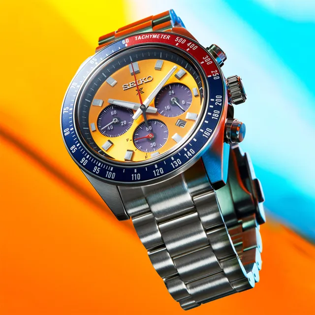 【SEIKO 精工】Prospex Speedtimer 太陽能三眼計時手錶 送禮 禮物 推薦(SSC947P1/V192-0AH0Y)