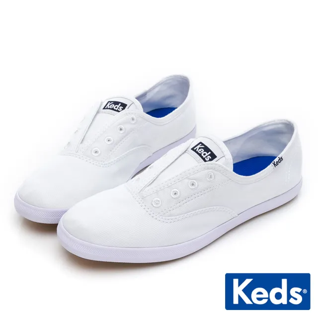 【Keds】品牌經典帆布暢銷小白鞋-多款選(MOMO特談價)