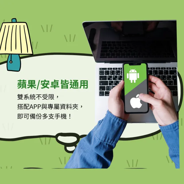 【Photofast】史努比SNOOPY 雙系統手機備份方塊+256G記憶卡(iOS蘋果/安卓雙用版)