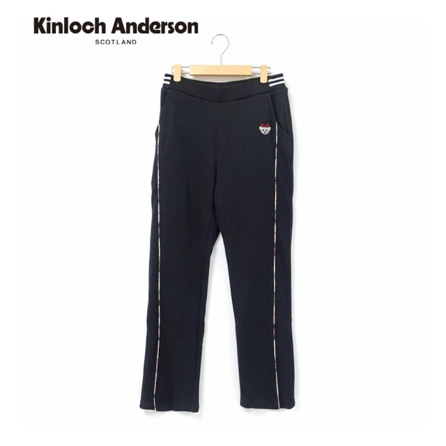 Kinloch Anderson 小熊內刷毛休閒長褲 金安德森女裝(KA0565205)