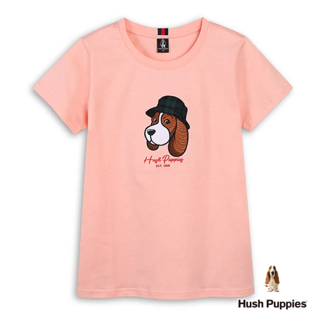 Hush Puppies 女裝 線衫 雙色條紋羅紋落肩線衫(