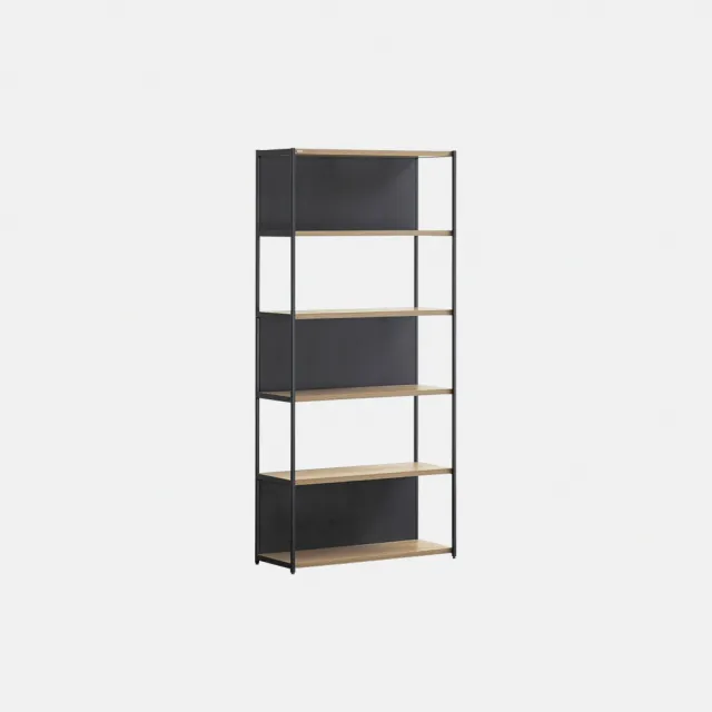 【DESKER】BOOKCASE 韓國設計監製 800型 五層書櫃 開放型 80*32*174cm(書櫃/收納櫃/置物櫃/專人組裝)