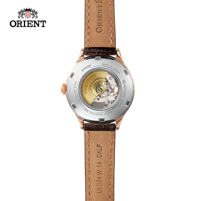 【ORIENT 東方錶】ORIENT STAR 東方之星 CLASSIC系列 縷空機械錶 女生 皮帶款 玫瑰金色 30.5mm(RE-ND0003S)