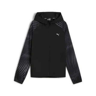 【PUMA官方旗艦】慢跑系列Run Fav印花連帽風衣外套 女性 52403582