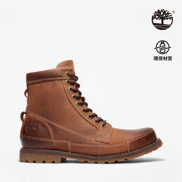 【Timberland】男款棕色Timberland☆ Originals中筒靴(15551210)