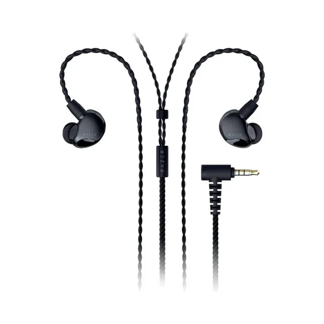 【Razer 雷蛇】海鰻MORAY 入耳式耳機(黑)
