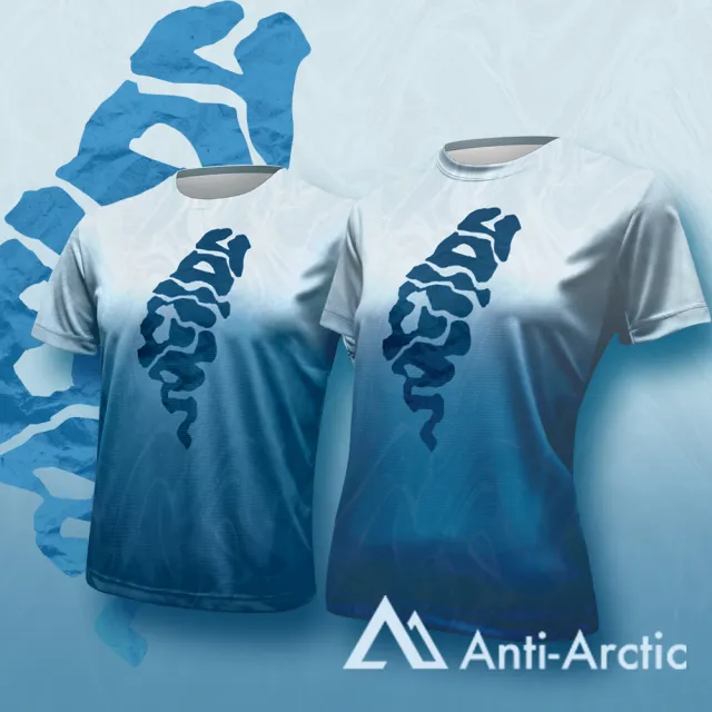 【Anti Arctic】短袖T恤-大人-翻轉Taiwan-鯤(OEKO SGS 台灣製 無毒認證)