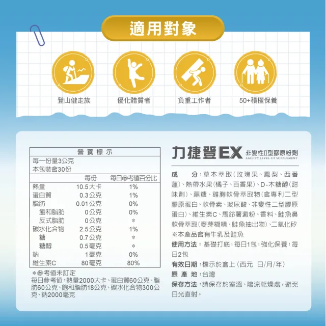 【維奇】力捷登EX 30包