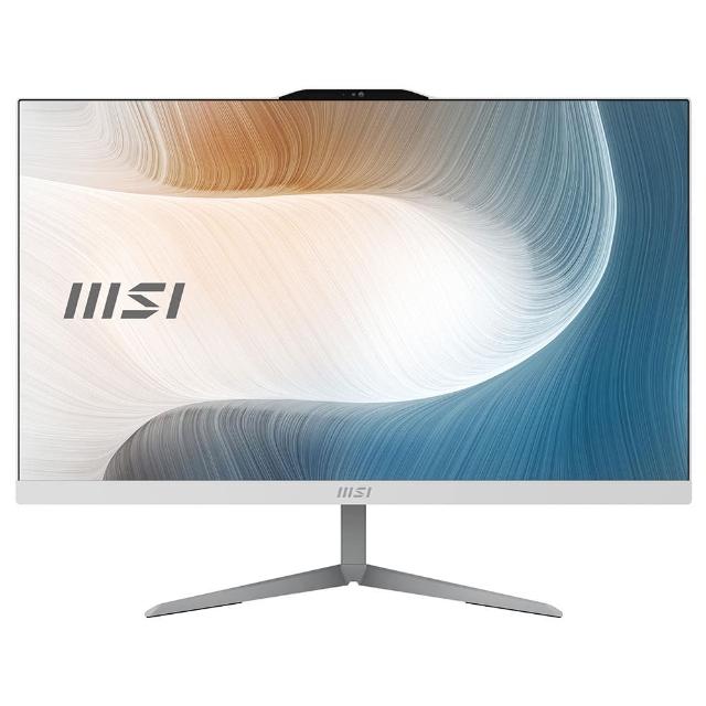 【MSI 微星】24型Core3六核液晶特仕電腦(Modern AM242 1M-1078TW-SP1/Core 3 100U/16G/512G SSD/W11)