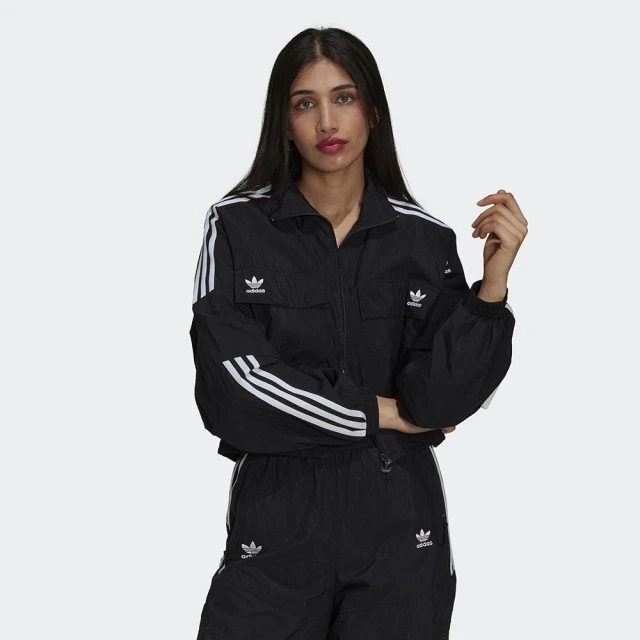 adidas 愛迪達 運動服 風衣外套 女外套 TRACK TOP(H22875)