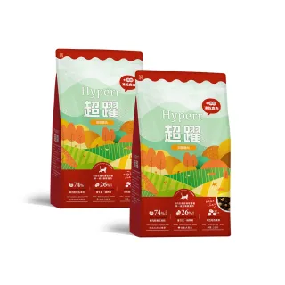 【Hyperr 超躍】雞肉鹿肉2kg *3 貓咪 無穀飼料+凍乾(貓飼料/貓糧/高肉量/照顧關節)