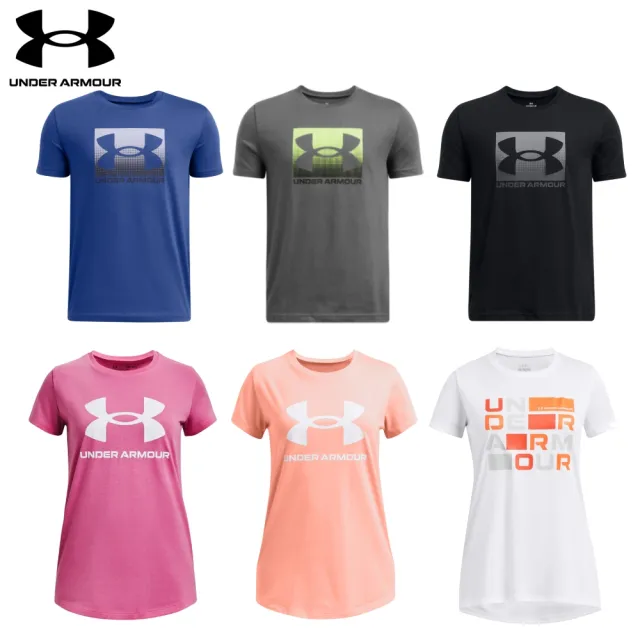 【UNDER ARMOUR】雙11限定$350 UA 童裝 男童 女童 LOGO 短袖T-Shirt 運動短袖T恤(多款任選)