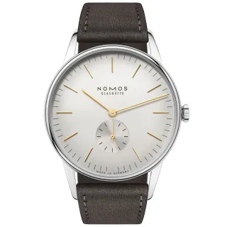 【NOMOS】Orion系列 手動上鍊 小秒針 機械腕錶 禮物推薦 送禮首選 38mm(379)