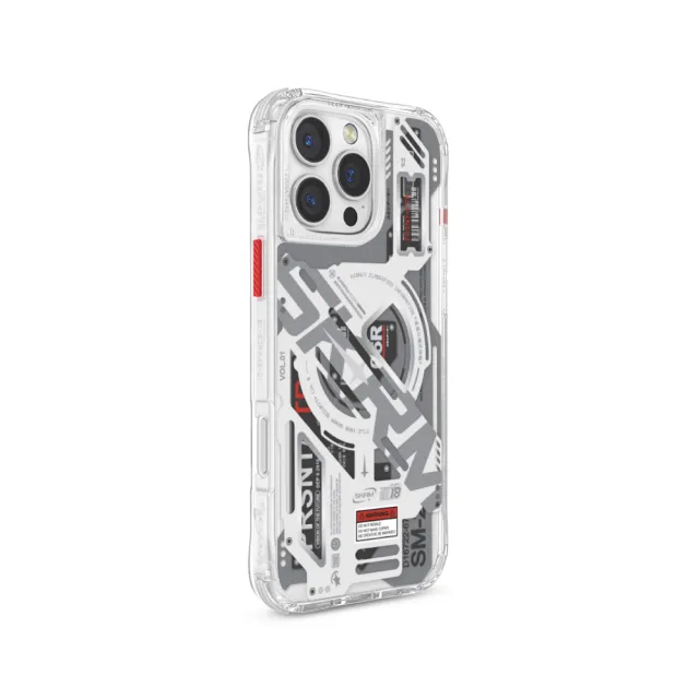 【Skinarma】iPhone 16 Pro Max 6.9吋 EKHO 品牌電路板磁吸防摔手機殼 附扣具