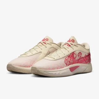 【NIKE 耐吉】運動鞋 籃球鞋 男鞋 GIANNIS FREAK 6 NRG EP Roses 紅米白 刺繡 玫瑰 字母哥(FV1294100)