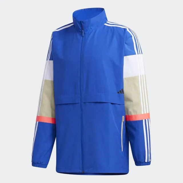 【adidas 愛迪達】99大促 運動服 立領外套 男外套 長袖 UB JKT CB(GL0401)