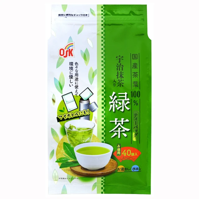 OSK 日本德用國產綠茶40入 80g